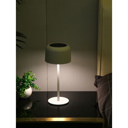 LED Stmievateľná vonkajšia solárna lampa LED/4W/5V 3600mAh IP44