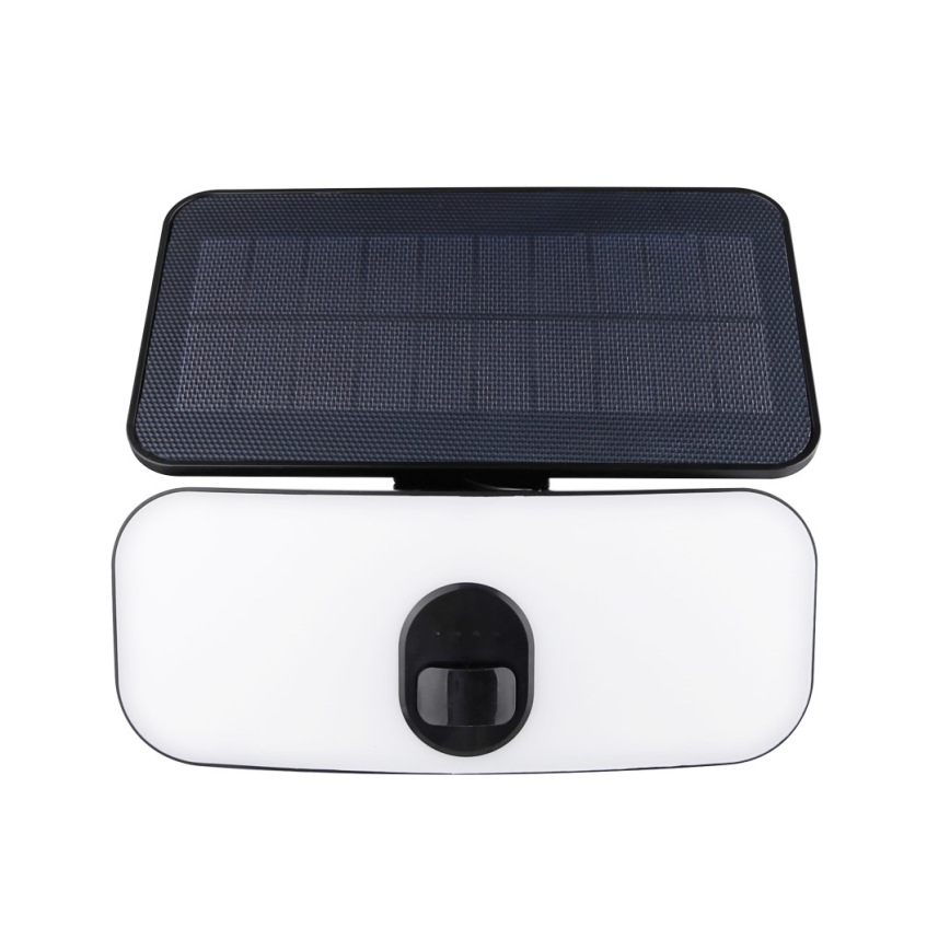 LED Solárne nástenné svietidlo so senzorom LED/13W/3,7V 4000K IP65
