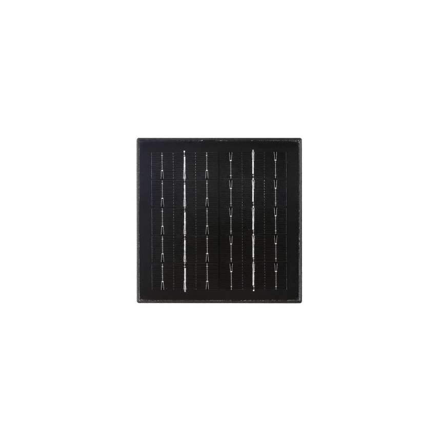 LED Solárne nástenné svietidlo LED/2W/3,7V 4000K IP44 1300 mAh