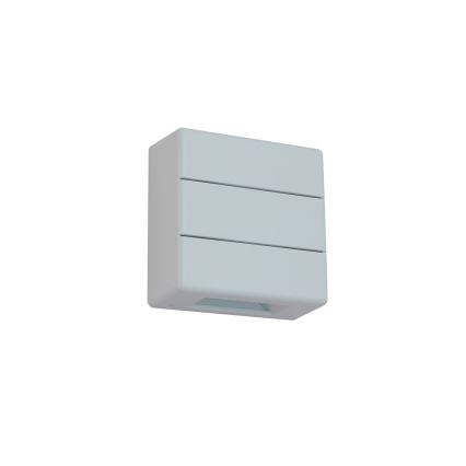 LED vonkajšie nástenné svietidlo LUXLINE 6W/230V 3000K IP54 biele