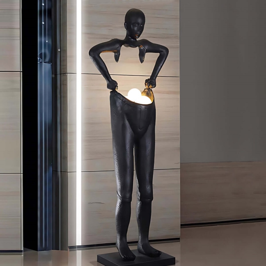 Stojacia lampa SILUETTE 4xG9/10W/230V 185 cm Human Houdini