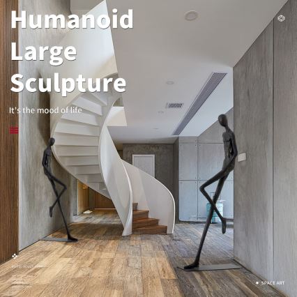 Dekoračná socha SILUETTE 178 cm Human Relax