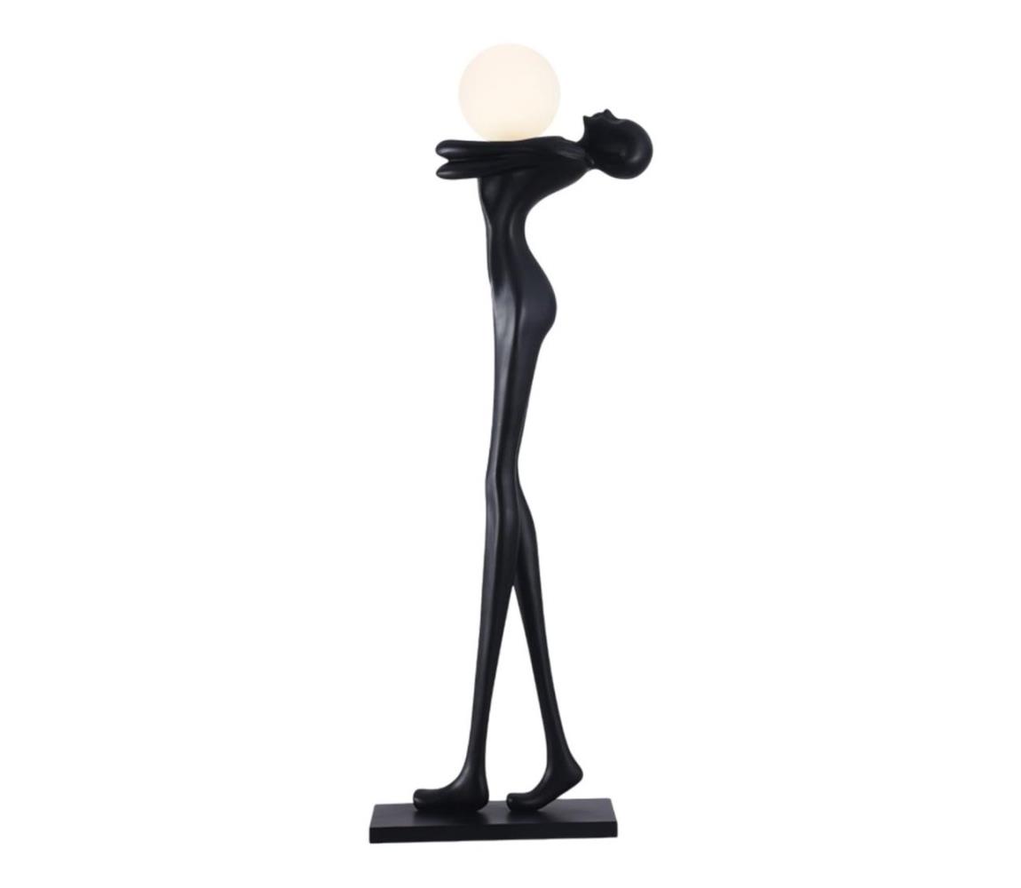 08811XL - Stojacia lampa SILUETTE 1xE27/25W/230V 175 cm, ženská silueta 08811XL