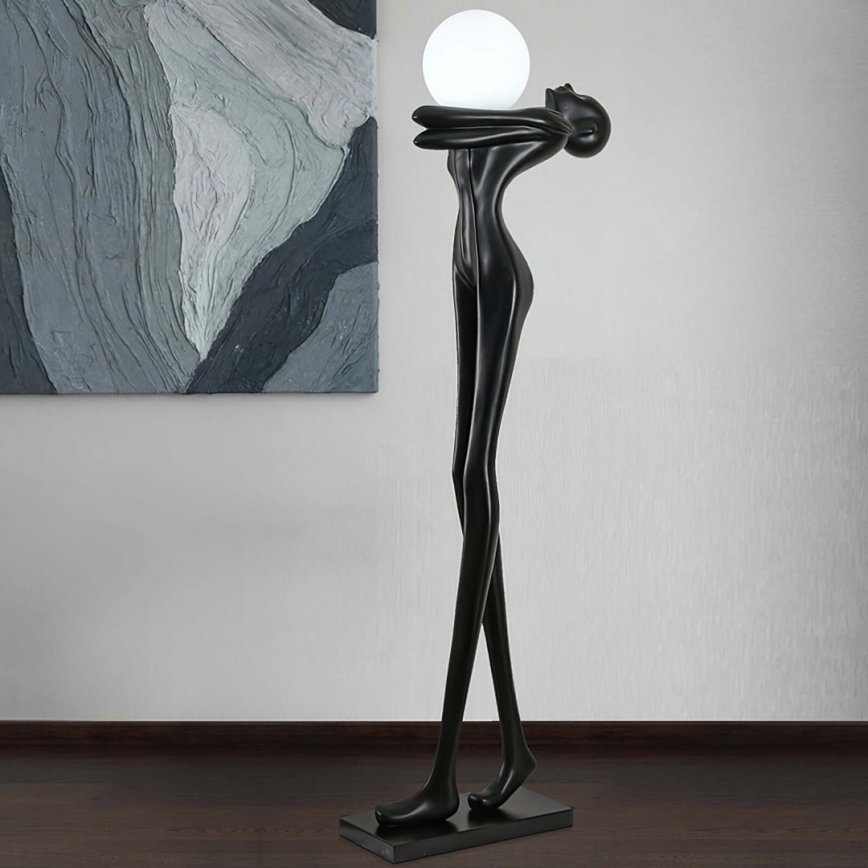 Stojacia lampa SILUETTE 1xE27/25W/230V 175 cm Human Woman