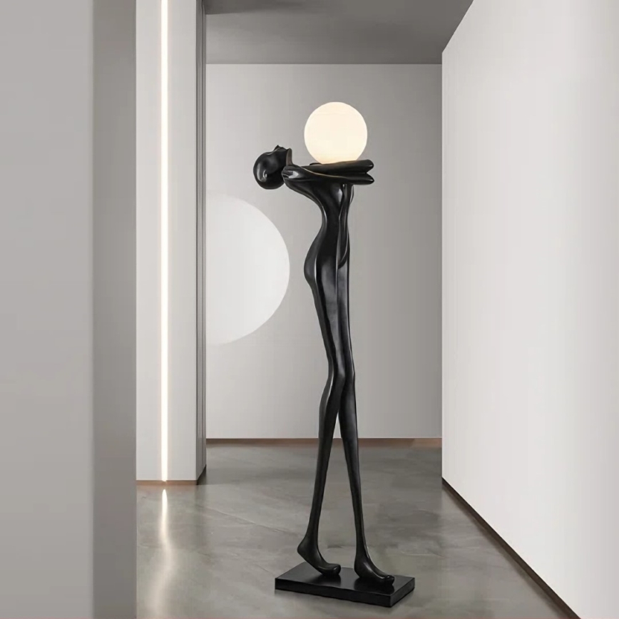 Stojacia lampa SILUETTE 1xE27/25W/230V 175 cm Human Woman