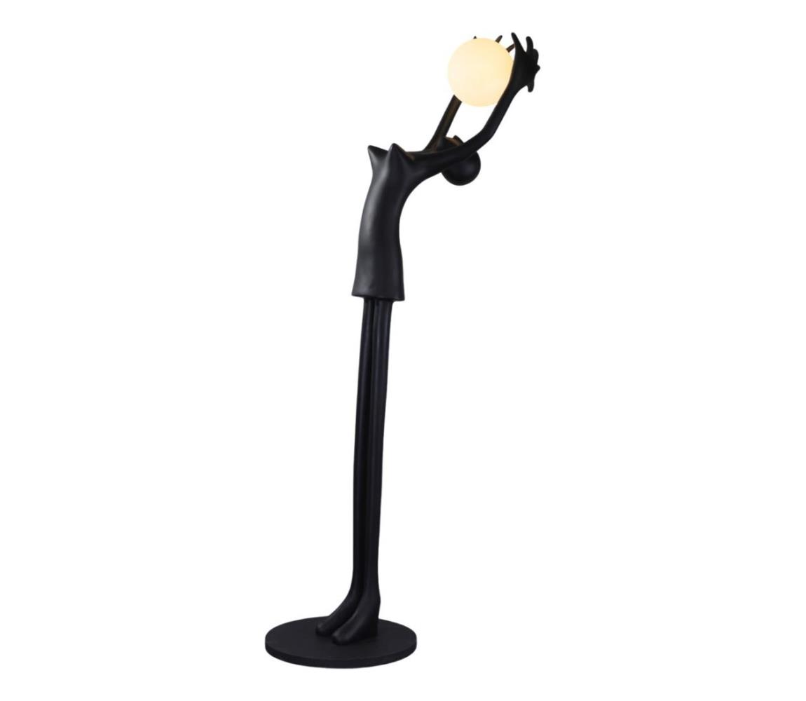 08812XL - Stojacia lampa SILUETTE 1xE27/25W/230V 210 cm Human Girl 08812XL