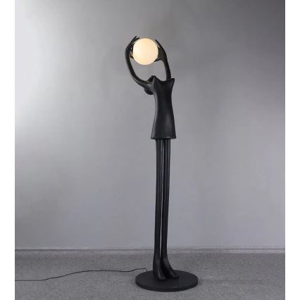 Stojacia lampa SILUETTE 1xE27/25W/230V 210 cm Human Girl