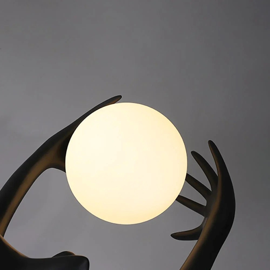 Stojacia lampa SILUETTE 1xE27/25W/230V 210 cm Human Girl