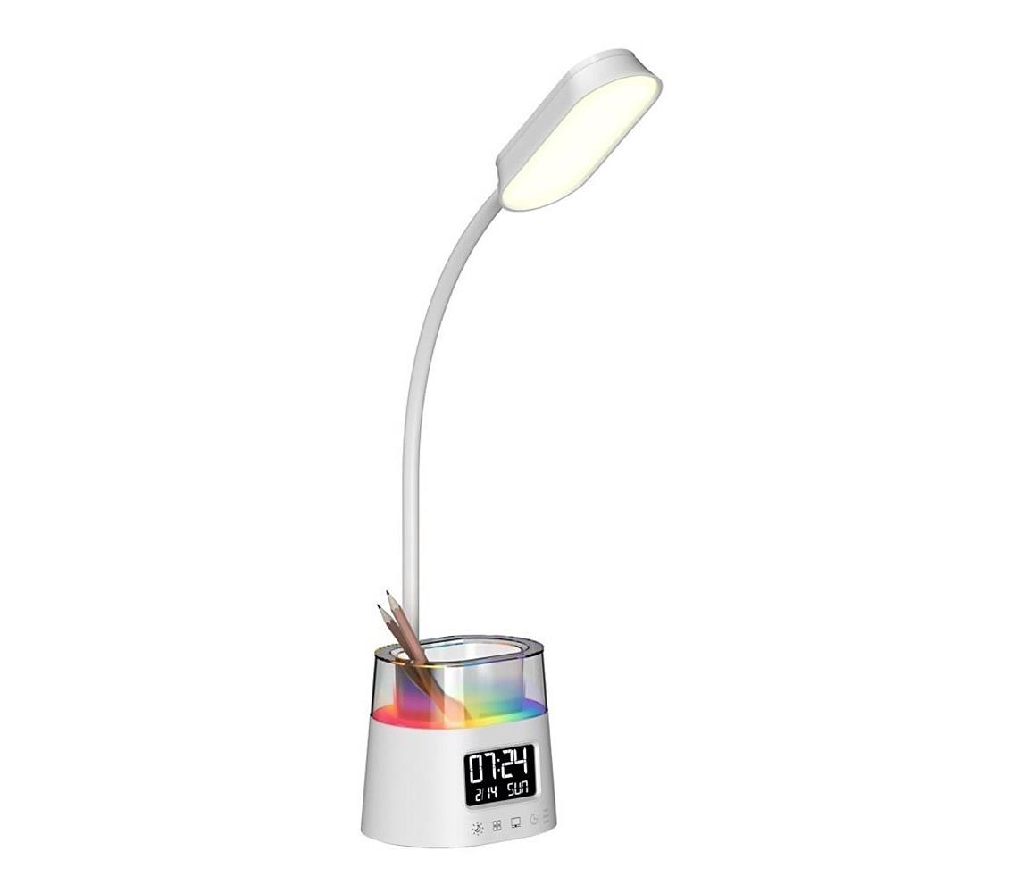 08980L-LED RGBW Stmievateľná lampa s držiakom na ceruzky FALCON LED/10W/5V