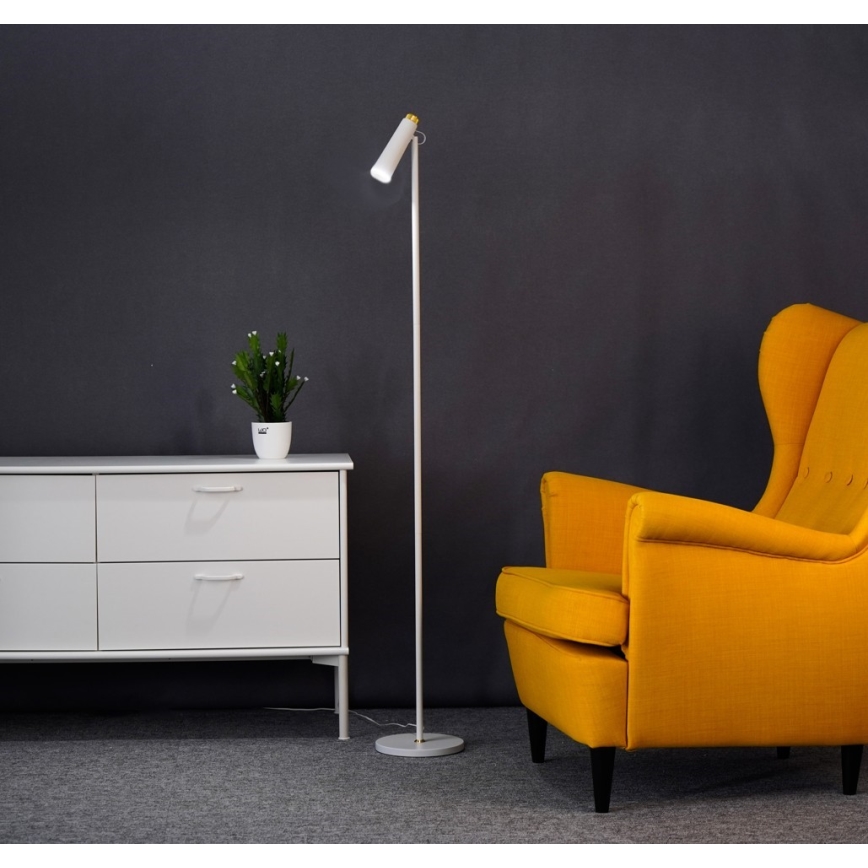 LED Stmievateľná stojacia lampa TIT LED/6W/230V biela