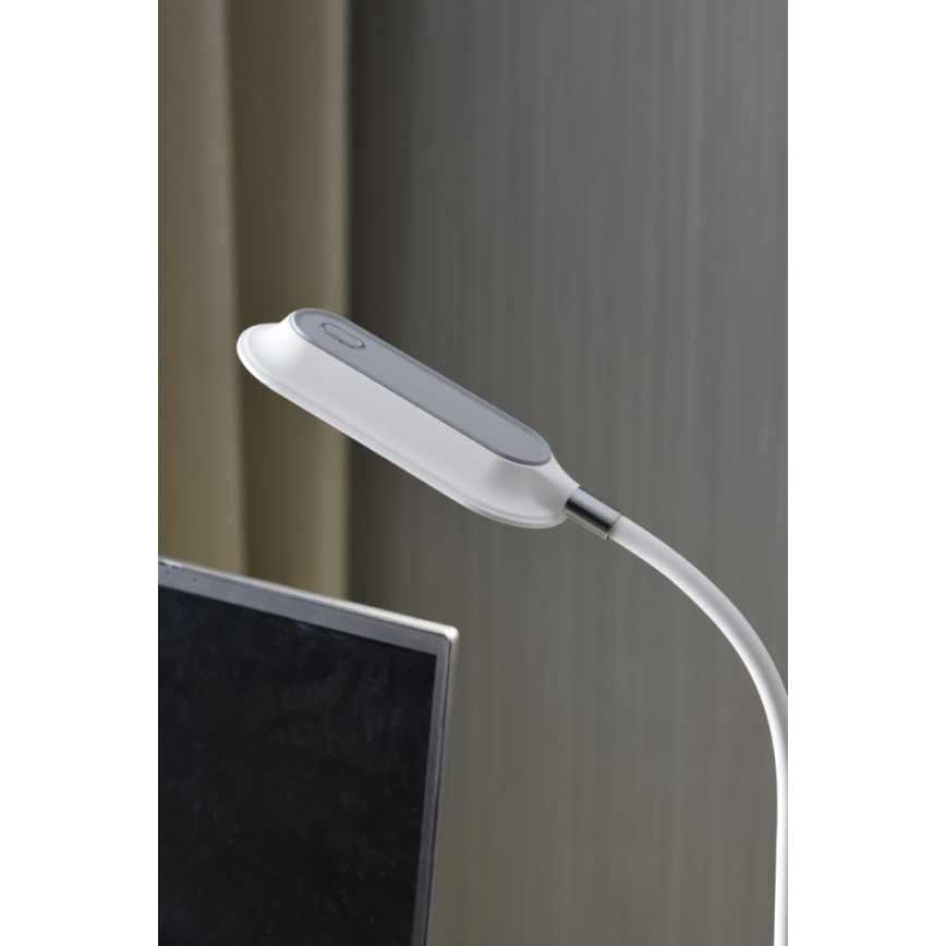 LED+CCT Stmievateľná stolová lampa s klipom CLIP LED/7,5W/230V 3000/4200/5000K biela