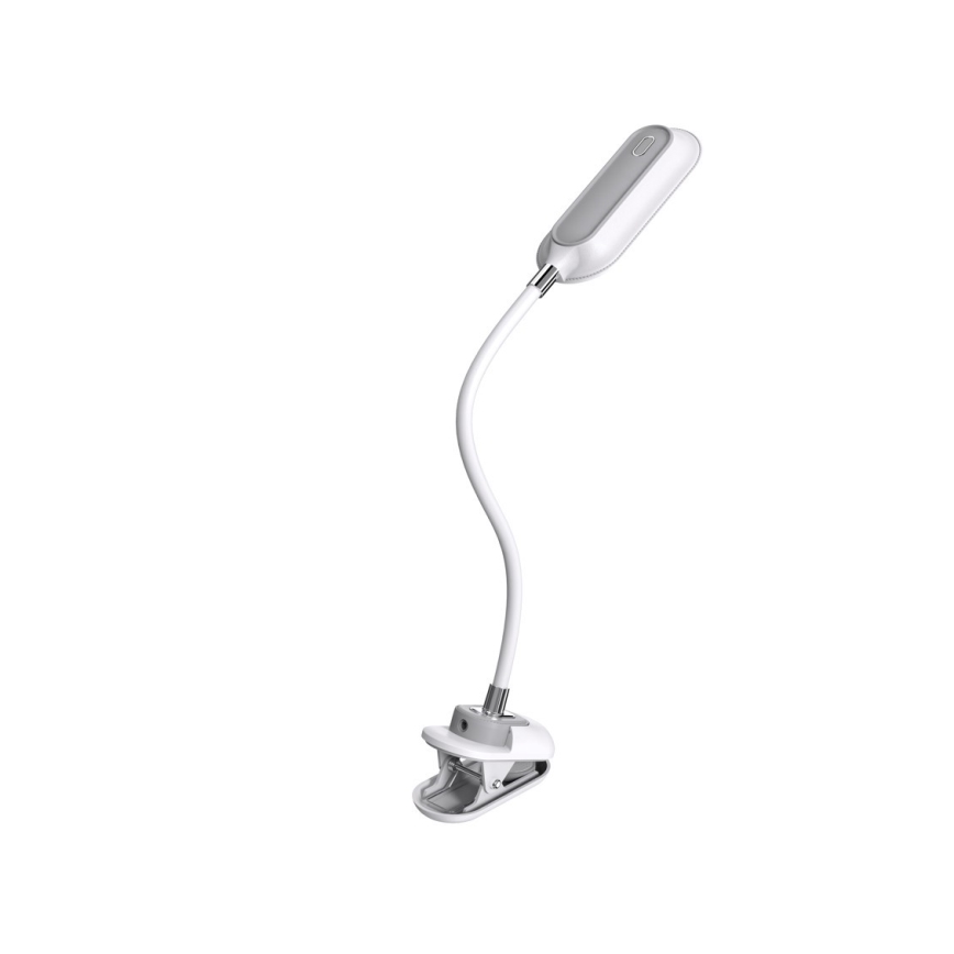 LED+CCT Stmievateľná stolová lampa s klipom CLIP LED/7,5W/230V 3000/4200/5000K biela