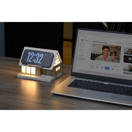LED Stolná lampa s bezdrôtovým nabíjaním DREAM HOME LED/2W/230V
