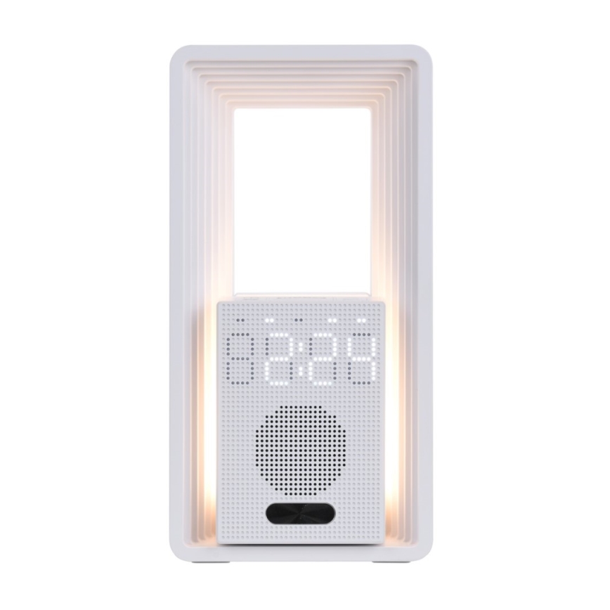 LED Stolná lampa s budíkom a nabíjaním CALM LED/3,5W/5V