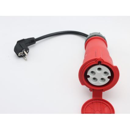 Immax - Cestovná nabíjacia stanica EV pre elektromobily AC Type 2, 16 A/380 V, 11 kW + zástrčka 230 V, kábel 5 m, Wi‑Fi Tuya