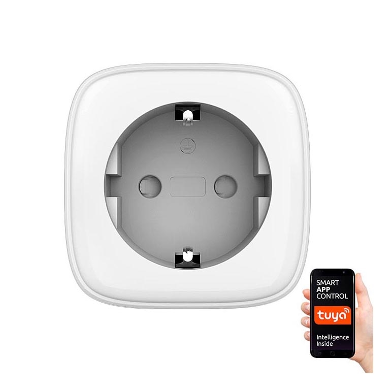 Immax NEO 07048L - Zásuvka 16 A 3680W Zigbee 3.0 Tuya SCHUKO