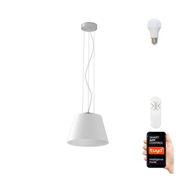 Immax NEO 07053L - LED RGBW Stmievateľný luster na lanku CONO 1xE27/8,5W/230V 32 cm Tuya + diaľkové ovládanie