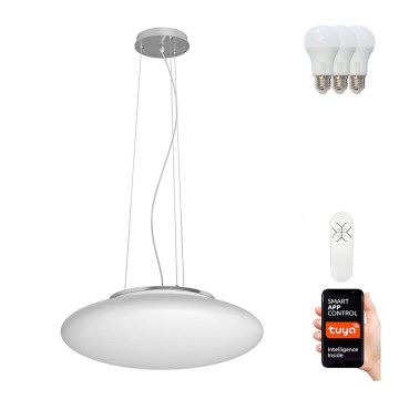 Immax NEO 07056L-LED RGBW Stmievateľný luster na lanku ELIPTICO 3xE27/8,5W/100-240V Tuya