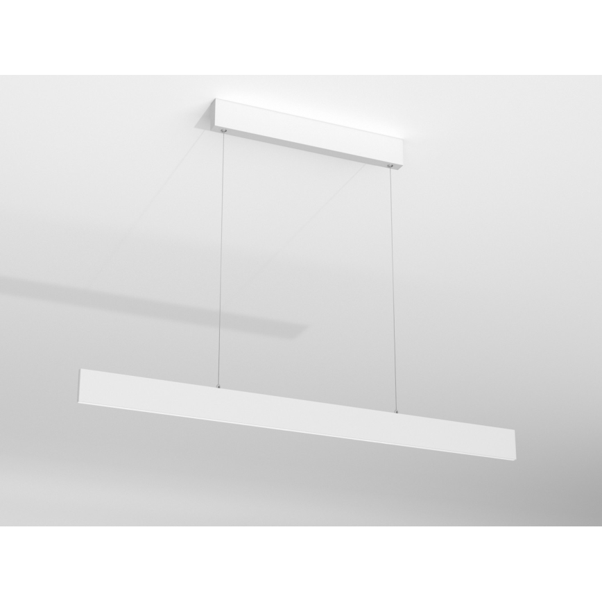 Immax NEO 07075L-LED Stmievateľný luster na lanku LISTON biela LED/18W/230V Tuya + diaľkové ovládanie