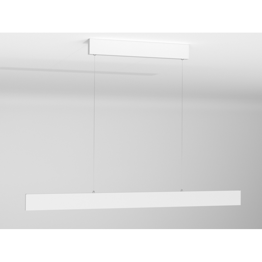 Immax NEO 07075L-LED Stmievateľný luster na lanku LISTON biela LED/18W/230V Tuya + diaľkové ovládanie