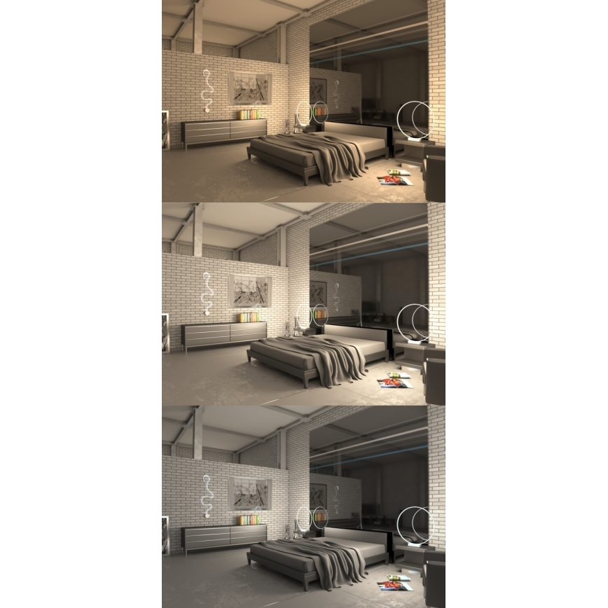 Immax NEO 07084L - LED Stmievateľná stolná lampa ARO LED/18W/100-240V Tuya + diaľkové ovládanie