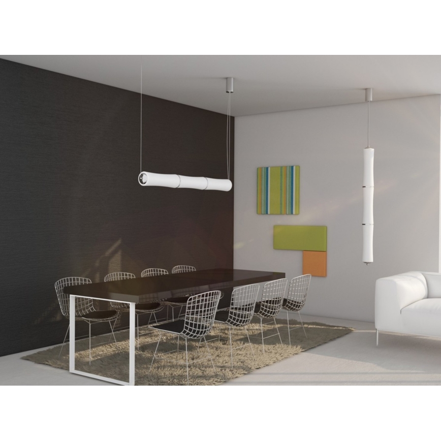 Immax NEO 07102L - LED Stmievateľný luster na lanku BAMBOOS LED/30W/230V 90 Tuya + diaľkové ovládanie