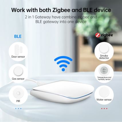 Immax NEO 07117-6 - MULTI BRIDGE PRO inteligentná brána Zigbee 3.0 s Wi‑Fi