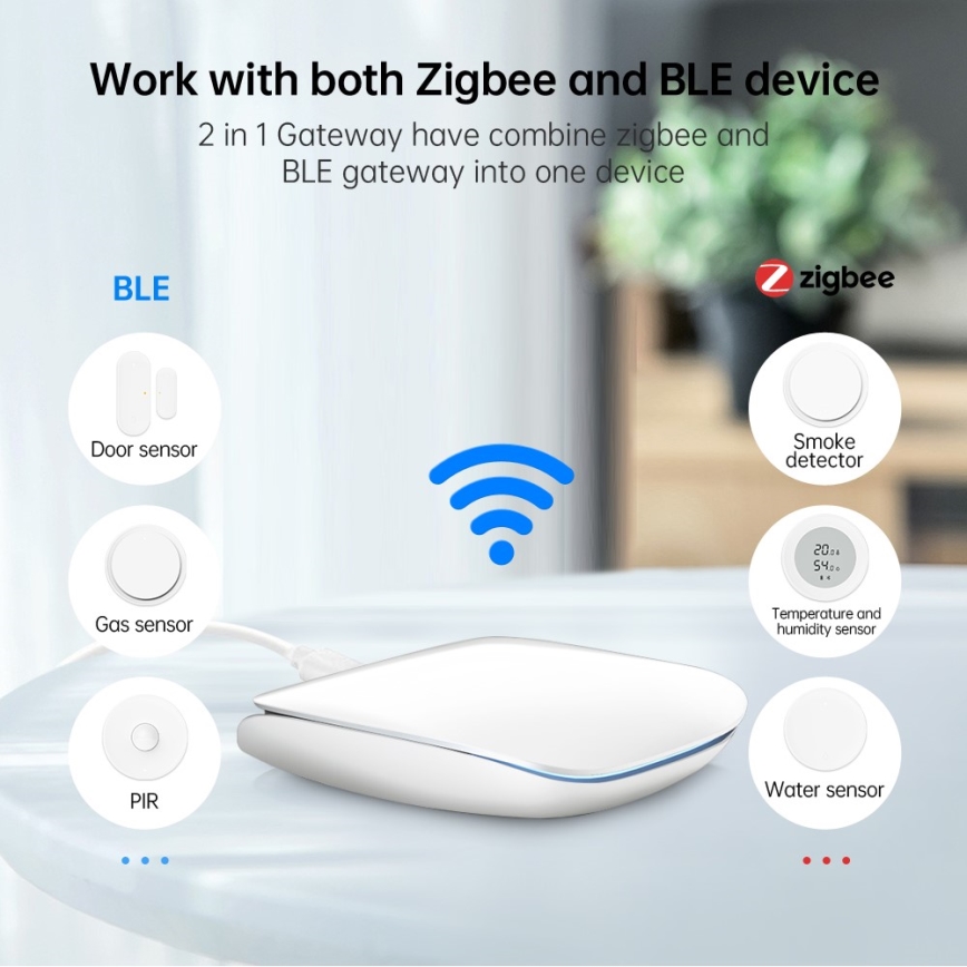 Immax NEO 07117-6 - MULTI BRIDGE PRO inteligentná brána Zigbee 3.0 s Wi‑Fi