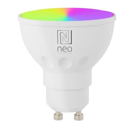 Immax NEO 07118B-2 - LED RGB+CCT Vonkajšie stmievateľné nástenné bodové svietidlo PARED 2xGU10/5,5W/230V Wi-Fi Tuya IP65