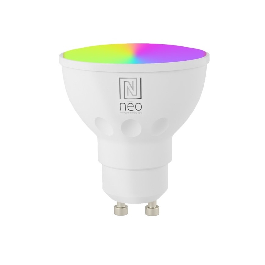 Immax NEO 07118B-2 - LED RGB+CCT Vonkajšie stmievateľné nástenné bodové svietidlo PARED 2xGU10/5,5W/230V Wi-Fi Tuya IP65