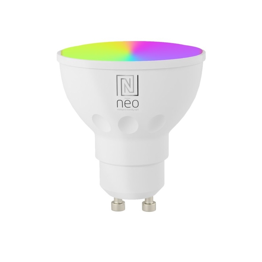 Immax NEO 07118B-2 - LED RGB Vonkajšie stmievateľné nástenné bodové svietidlo PARED 2xGU10/5,5W/230V Tuya IP65