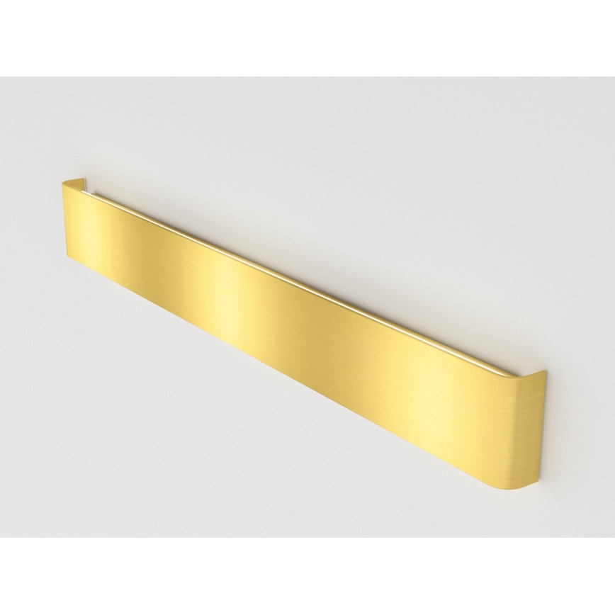 Immax NEO 07137-G - LED SMART Stmievateľné nástenné svietidlo LINEA zlatá LED/40W/230V + diaľkové ovládanie 76 cm Tuya ZigBee