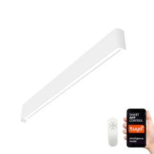 Immax NEO 07137-W - LED SMART Nástenné svietidlo LINEA biela LED/40W/230V + DO 76 cm Tuya ZigBee