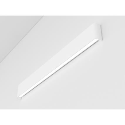 Immax NEO 07137-W - LED SMART Stmievateľné nástenné svietidlo LINEA biela LED/40W/230V + diaľkové ovládanie 76 cm Tuya ZigBee