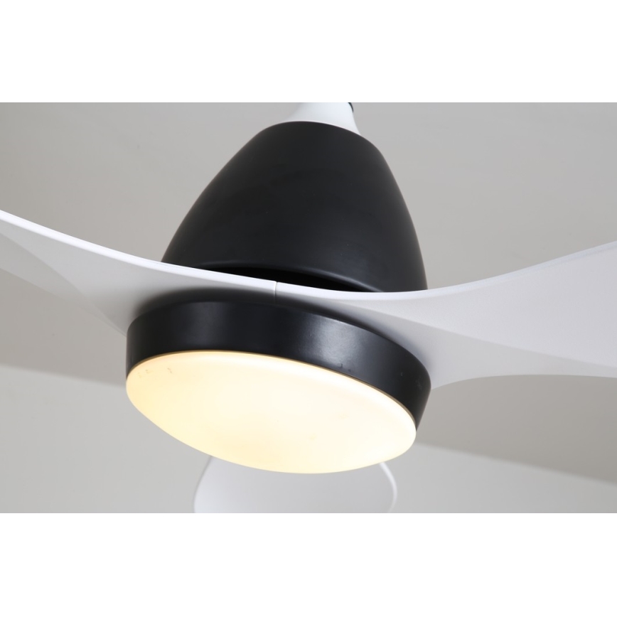 Immax NEO 07141-W - LED Stropný ventilátor NEO LITE FRESCO LED/18W/230V Tuya Wi-Fi biela/čierna + diaľkové ovládanie