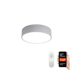 Immax NEO 07143-GR40 - LED Stmievateľné stropné svietidlo RONDATE LED/25W/230V Tuya šedá + diaľkové ovládanie