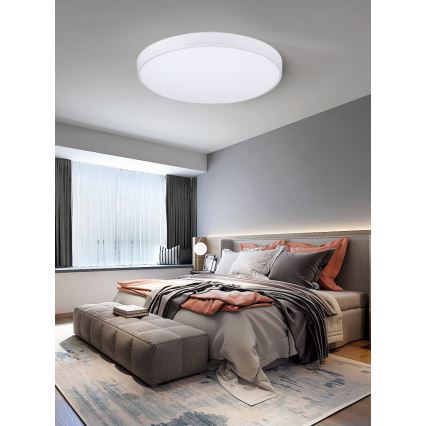 Immax NEO 07149-W40 - LED Stmievateľné stropné svietidlo NEO LITE AREAS LED/24W/230V Tuya Wi-Fi biela + diaľkové ovládanie