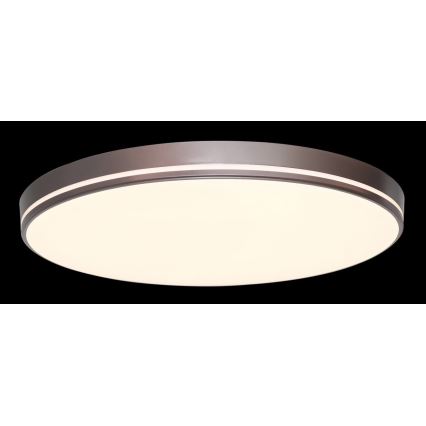 Immax NEO 07150-C51 - LED Stmievateľné stropné svietidlo NEO LITE AREAS LED/48W/230V Tuya Wi-Fi hnedá + diaľkové ovládanie