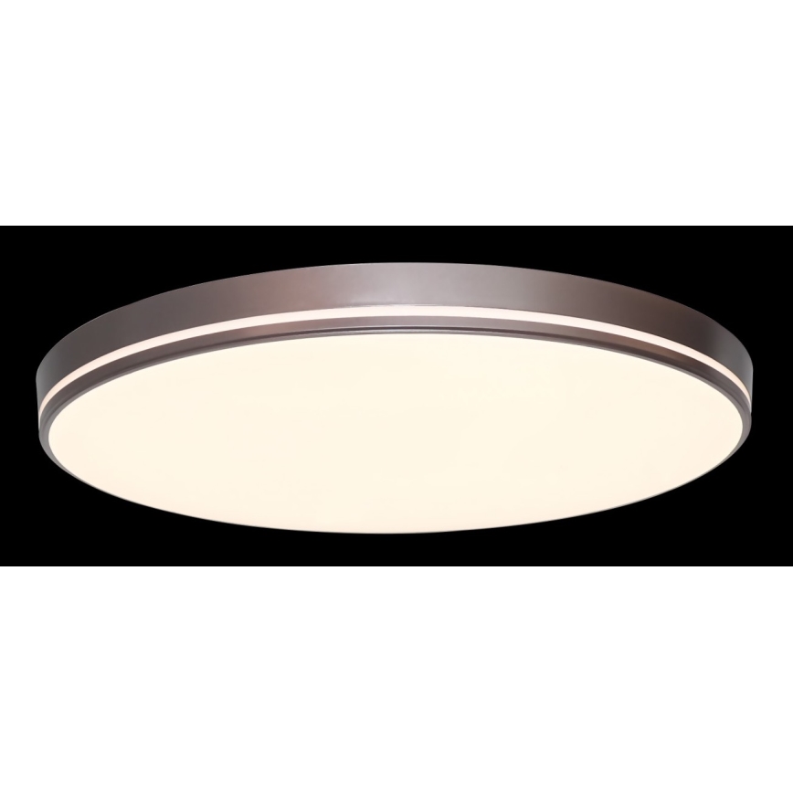 Immax NEO 07150-C51 - LED Stmievateľné stropné svietidlo NEO LITE AREAS LED/48W/230V Tuya Wi-Fi hnedá + diaľkové ovládanie