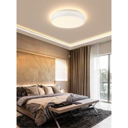 Immax NEO 07153-W40 - LED Stmievateľné stropné svietidlo NEO LITE PERFECTO LED/24W/230V Wi-Fi Tuya biela + diaľkové ovládanie