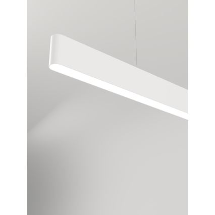 Immax NEO 07157-W120X - LED RGB+CCT Stmievateľný luster na lanku MILANO LED/40W/230V Tuya biela