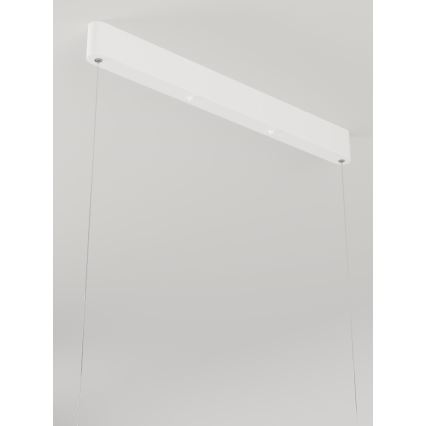 Immax NEO 07157-W120X - LED RGB+CCT Stmievateľný luster na lanku MILANO LED/40W/230V Tuya biela