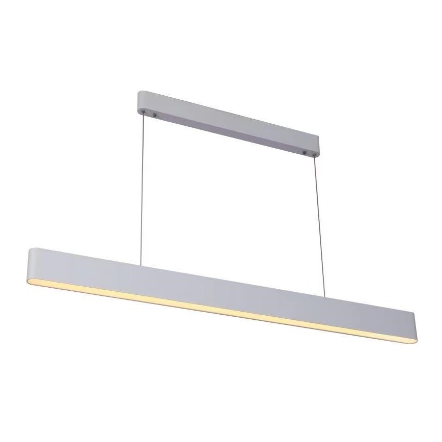 Immax NEO 07157-W120X - LED RGB+CCT Stmievateľný luster na lanku MILANO LED/40W/230V Tuya biela