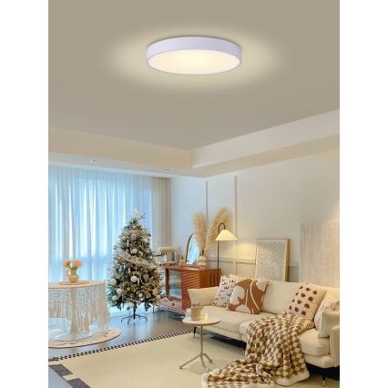 Immax NEO 07206L - LED Stmievateľné stropné svietidlo RONDATE LED/53W/230V biela Tuya + diaľkové ovládanie