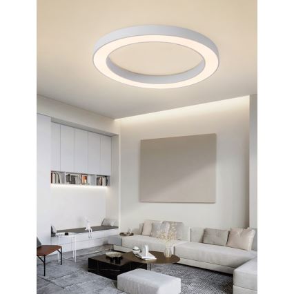 Immax NEO 07213L - LED Stmievateľné stropné svietidlo PASTEL LED/68W/230V 95 cm biela Tuya + diaľkové ovládanie