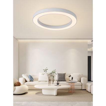 Immax NEO 07213L - LED Stmievateľné stropné svietidlo PASTEL LED/68W/230V 95 cm biela Tuya + diaľkové ovládanie