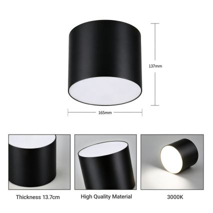 Immax NEO 07244L - LED Stmievateľné stropné svietidlo RONDATE LED/32W/230V 16,5 cm Wi-Fi Tuya