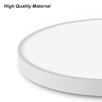 Immax NEO 07251L - LED Stmievateľné stropné svietidlo NEO LITE SEMPLICI LED/36W/230V 3000-6000K Wi-Fi Tuya biela + diaľkové ovládanie