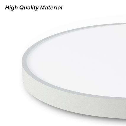 Immax NEO 07253L - LED Stmievateľné stropné svietidlo NEO LITE SEMPLICI LED/60W/230V 3000-6000K Wi-Fi Tuya biela + diaľkové ovládanie