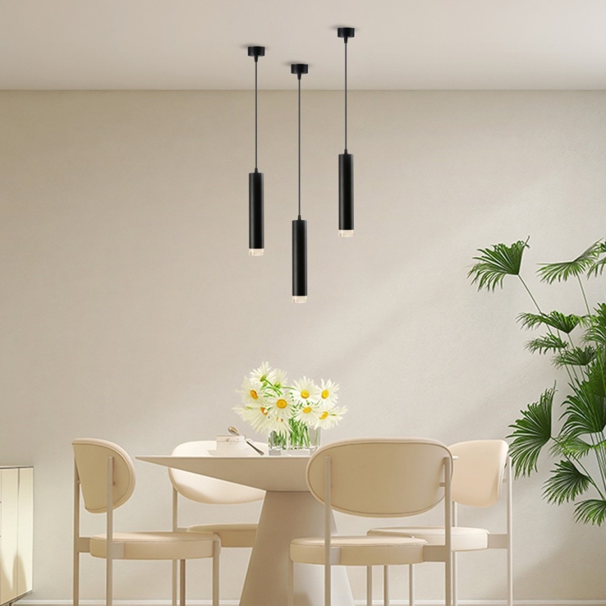 Immax NEO 07274W - LED RGB+CCT Stmievateľný luster na lanku NEO LITE PUNTO 1xGU10/6W/230V Wi-Fi Tuya